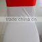 red satin chair sash for party decoration