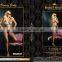 New Europe hollow Lingerie Sexy black dress net hollow body stockings Leotard