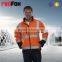 Breathable waterproof high visibility softshell jacket
