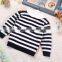 Striped Peruvian Alpaca Children Sweater