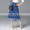 Superior Quality Soft long blue jean skirts for women