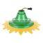 New garden yard solar panel multiple energy saving pulse snake mouse vibration sun flower pest rat repeller