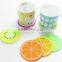 Creative Fruit Design Coffee Placemat Cartoon Drink Coaster Cup Glass Beverage Holder Pad Mat