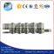 AL944 carbon steel plate lacing 4*4 leaf chain with ANSI