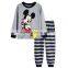 Airplane pattern cute boys bella canvas t shirt with long sleeve