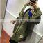 Khkai Short Style With Smile Pattern Women Fashion Street Wear Outwear Spring Coat