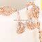 godbead Vintage Design Earrings Top CZ Diamond Paved Peacock Tail White Gold Plated Long Earrings Women Wedding Jewelry