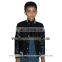Kids Black Varsity Jackets, Wool Leather Kids Baseball Jackets, Kids Bomber Jackets