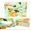 Newborn Baby Swaddle Receiving Blanket With a Matching Headband Set
