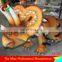 Artificial mechanical robotic dinosaur rides for movie center