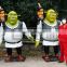 Amusement Park 2M Height Fiberglass Movie Character Life Size Shrek