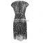 BestDance 1920's Flapper Dress Gatsby Charleston Deco Beads Sequin Fringe dress OEM