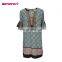In Stock Loose fit Retro Kurta India Printed Long Tunic