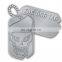 Fashion custom shape stainless steel dog tag for children