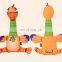 Low price durable dog bite squeaky animal plush toy