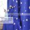 Amazon shiny star foil printing thermal Insulated Grommet ring Top Curtains for Kids Room