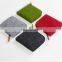 New design small felt coin purse bag with customized logo