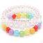 Kids boutique Beads Bracelets Baby Girl Bangles Transparent pearl Beaded Bracelet Bangles Gift School Hot Sale