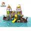 Customized hotel equipment water park slides and water parks , Aqua park
