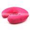 Memory foam orthopedic U SHAPE  folding neck pillow