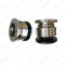 DIN flange connection stainless steel 304 high pressure swivel joint for hydraulic oil,water