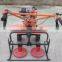 LANSU factory CE  Farming diesel gasoline microtiller  mini rotary cultivator power weeder tiller motocultor