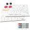 DIY Kids toy Educational toy 3D Paper Animal Duckling Duck Activity Kit 3d Puzzle