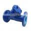 Bundor ductile iron GL41H Class 150 Flange Y-type strainer