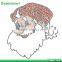 1223L China factory Christmas iron on rhinestone transfer,Christmas rhinestone iron on transfer,transfer rhinestone for dresses