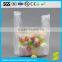 Supermarket Custom Transparent T-shirt Shopping Plastic Bag