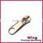 customized moldes zinc alloy mental zipper slider mold