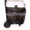 600 D PVC Safety 38 L plastic Insulated cooler box Durable commercial fishing cake bike ice cooler box with trolley