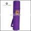 Saffron Flower Embroidered yoga mat bag cotton canvas Indian supplier