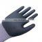 Oil Repellent Touchscreen Foam Nitrile Coated Fueling Work Gloves Micro Foam Grime And Oil Resistant Safety Gloves