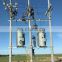 13.8kv single phase pole mounted oil immersed step up down voltage regulator