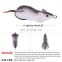 wholesale Mice-like Topwater Soft lure 11.5G 6cm fishing frog for reservoir pond stream ocean fish