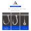 New mustad 10814TTP  deep sea fishing hook triangular hook sea fishing  hook carbon steel