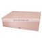 Custom rose gold color magnet gift packaging luxury box with magnetic