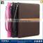 china supplier with belt folding leather flip case for ipad mini