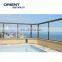 Easy assembly nice quality free maintenance modern aluminum balcony railing system with glass design