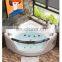 Household double fan-shaped bathtub Portable bathtub for adult