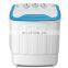 Luxurious 11Lbs Portable and Compact Semi Automatic Clothes Mini Twin Tub Mini Washing Machine