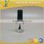 8ml clear round nail polish glass bottles