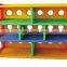Children Furniture book shelf kids plastic furniture toy and book storage shelf type C for kindergarten for Living Room Storage