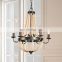 North American Creative Decoration Living Room Made Old Chandelier Wood Beads