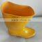 2016 top quality yellow pvc boots for rain boots