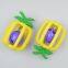 Pineapple Rattle Silicone Teether for Baby