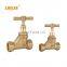LIRLEE UK Type England Water Control Valve K55 K54 Hose Tap Forged Brass Stop Cocks with T Handle