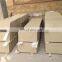 Acceptable cut size natural sandblast outdoor driveway sidewalk road park paving stones beige sandstone slab