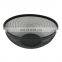 New Manufacture Popular Living Picnic Basket Home Kitchen Fruit Storage Big Size Iron Color Black Metal Wire Fruit Basket